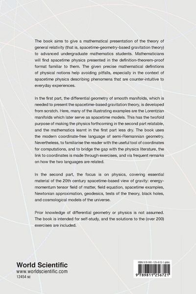 Produktbild: Mathematical Introduction To General Relativity, a
