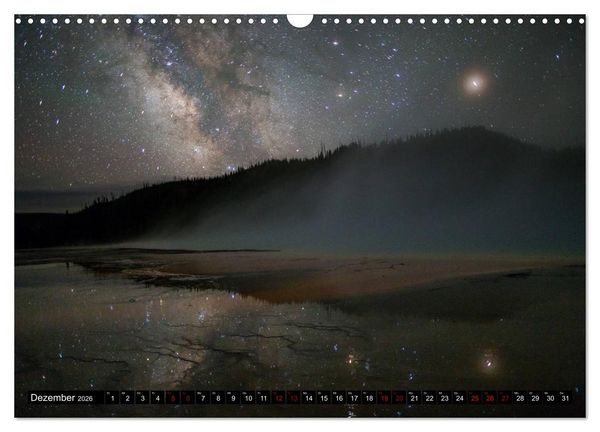 Produktbild: Yellowstone Nationalpark. Tanz auf dem Vulkan (Wandkalender 2026 DIN A3 quer), CALVENDO Monatskalender