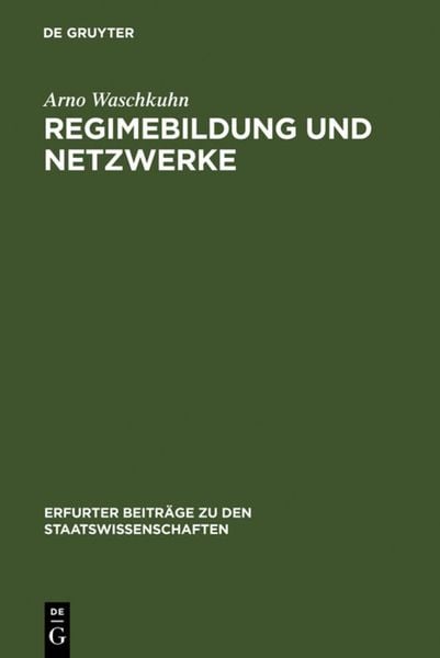 Produktbild: Regimebildung und Netzwerke