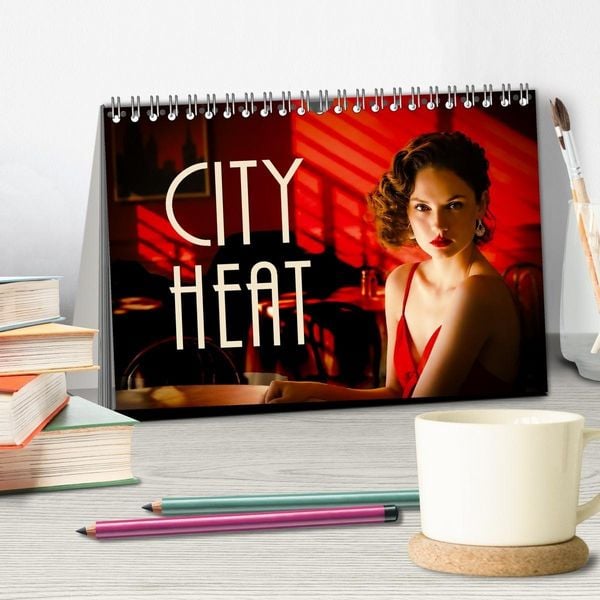 Produktbild: CITY HEAT (Tischkalender 2027 DIN A5 quer), CALVENDO Monatskalender