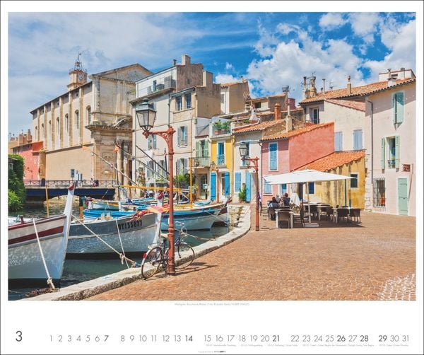 Produktbild: Provence Kalender 2027 - Bl&uuml;hende Lavendelfelder und malerische D&ouml;rfer