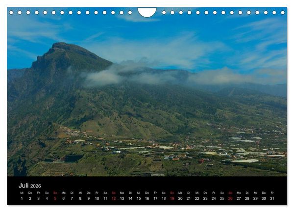 Produktbild: La Palma - die gr&uuml;ne Insel (Wandkalender 2026 DIN A4 quer), CALVENDO Monatskalender