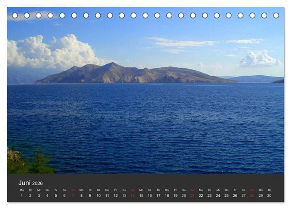 Produktbild: Magisches Kroatien (Tischkalender 2026 DIN A5 quer), CALVENDO Monatskalender