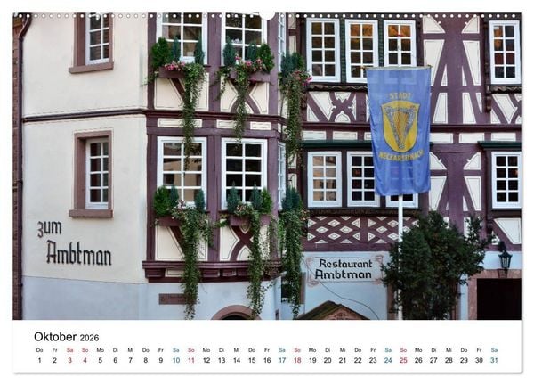 Produktbild: Odenwald - Impressionen (hochwertiger Premium Wandkalender 2026 DIN A2 quer), Kunstdruck in Hochglanz