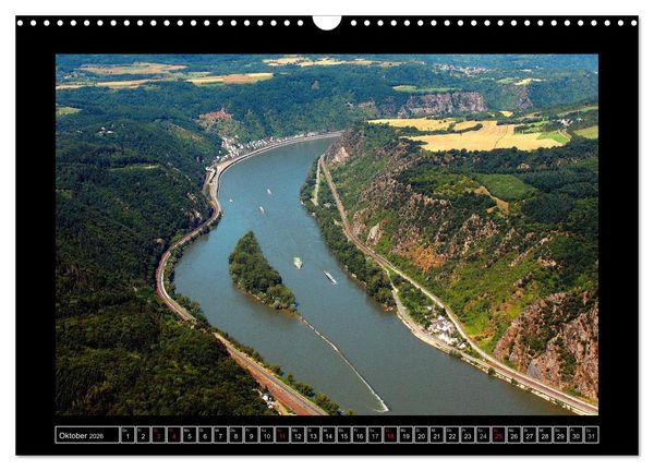 Produktbild: Deutschland aus der Vogelperspektive (Wandkalender 2026 DIN A3 quer), CALVENDO Monatskalender