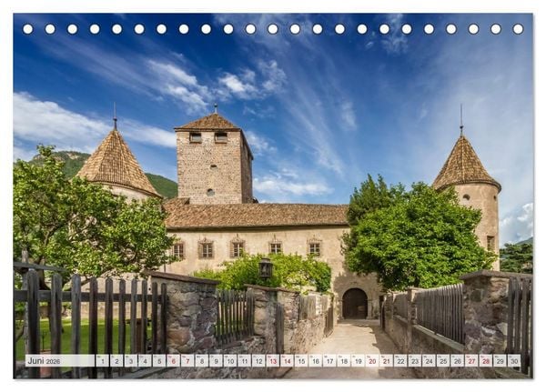 Produktbild: MAGISCHES S&Uuml;DTIROL (Tischkalender 2026 DIN A5 quer), CALVENDO Monatskalender