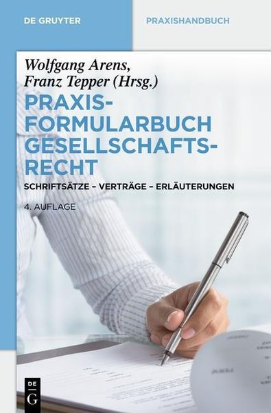Produktbild: Praxisformularbuch Gesellschaftsrecht