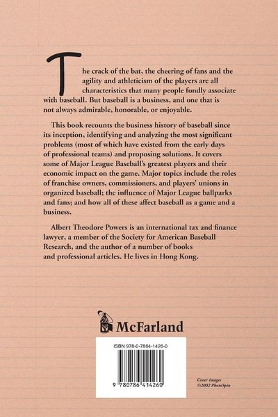 Produktbild: The Business of Baseball