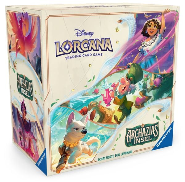 Produktbild: Disney Lorcana TCG: Archazias Insel - Schatzkiste der Luminari (Deutsch)