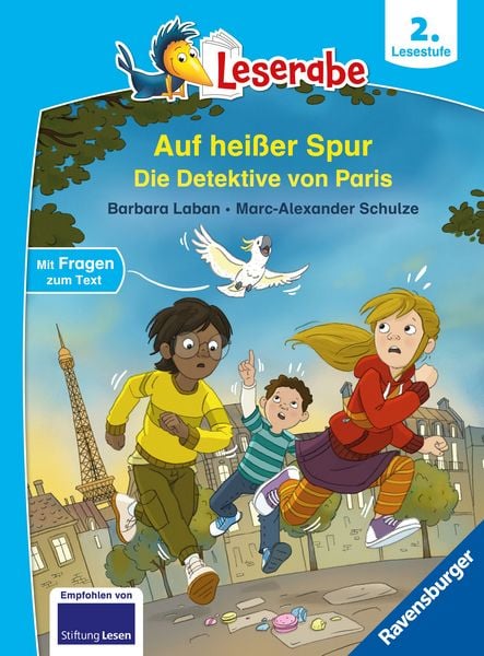 Produktbild: Leserabe 2. Lesestufe - Auf hei&szlig;er Spur - Die Detektive von Paris