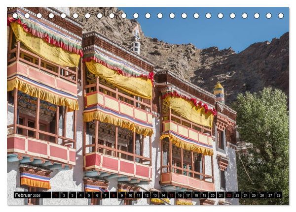 Produktbild: Ladakh - Buddhistische Kl&ouml;ster (Tischkalender 2026 DIN A5 quer), CALVENDO Monatskalender