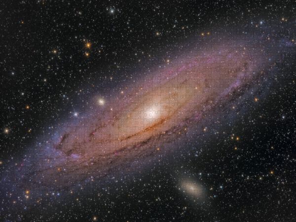 Produktbild: CALVENDO Puzzle M 31 Andromeda Galaxie | 2000 Teile Lege-Gr&ouml;&szlig;e 90x67cm Foto-Puzzle f&uuml;r gl&uuml;ckliche Stunden