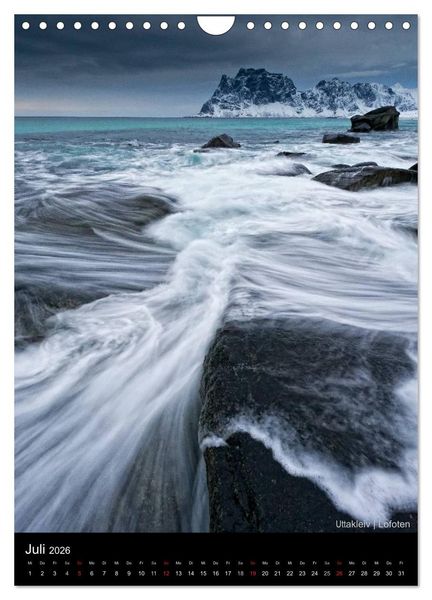 Produktbild: Northern Norway (Wandkalender 2026 DIN A4 hoch), CALVENDO Monatskalender