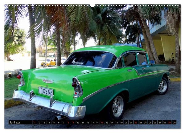 Produktbild: Auto-Legenden Chevrolet Bel Air (hochwertiger Premium Wandkalender 2025 DIN A2 quer), Kunstdruck in Hochglanz