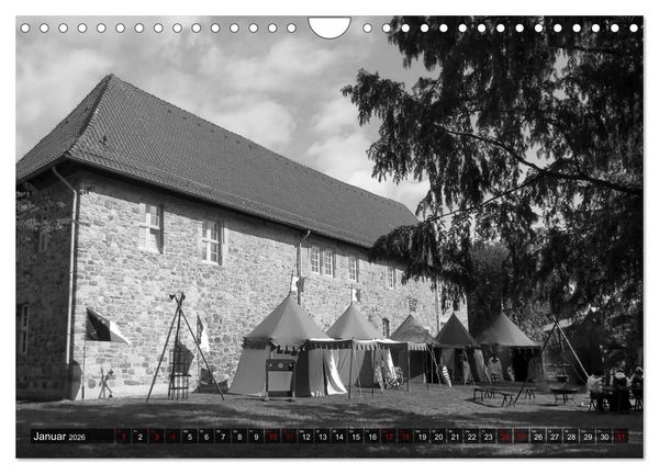 Produktbild: Das Mittelalter - Ein Besuch im Feldlager (Wandkalender 2026 DIN A4 quer), CALVENDO Monatskalender
