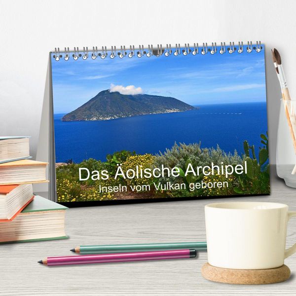 Produktbild: Das &Auml;olische Archipel - Inseln vom Vulkan geboren (Tischkalender 2026 DIN A5 quer), CALVENDO Monatskalender