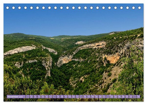 Produktbild: Ein Sommer in der Provence: Luberon und Vaucluse (Tischkalender 2026 DIN A5 quer), CALVENDO Monatskalender
