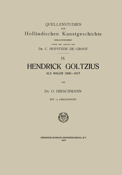 Produktbild: Hendrick Goltzius als Maler, 1600-1617