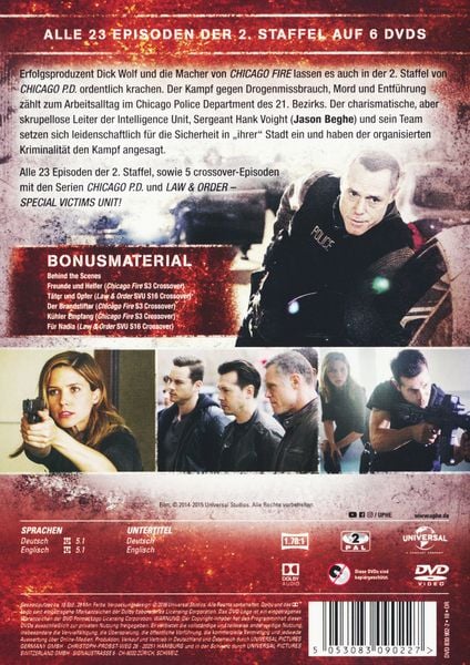 Produktbild: Chicago P.D. - Season 2 [6 DVDs]