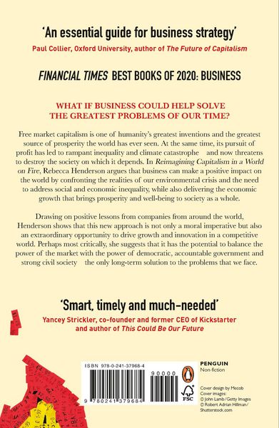 Produktbild: Reimagining Capitalism in a World on Fire