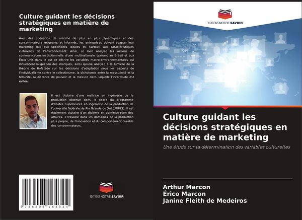Produktbild: Culture guidant les d&eacute;cisions strat&eacute;giques en mati&egrave;re de marketing