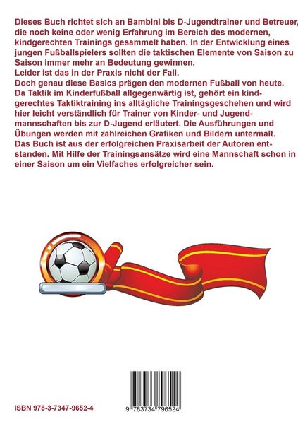 Produktbild: Taktiktraining im Kinderfu&szlig;ball