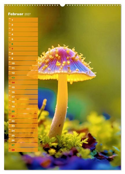Produktbild: Bunte Farben der Natur (hochwertiger Premium Wandkalender 2027 DIN A2 hoch), Kunstdruck in Hochglanz