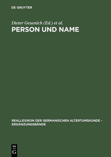 Produktbild: Person und Name