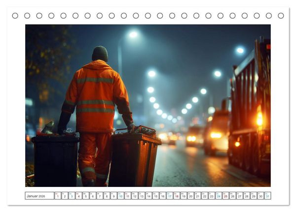 Produktbild: Echt Menschlich Berufung (Tischkalender 2026 DIN A5 quer), CALVENDO Monatskalender