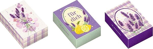 Produktbild: Kleine Handseife Provence, sort.