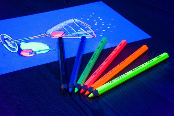 Produktbild: Cretacolor Buntstifte MEGA Neon+Graphit, 6er Set
