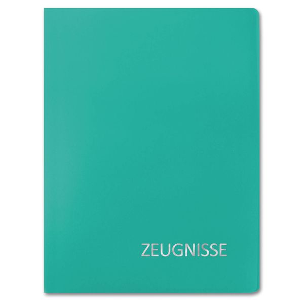 Produktbild: Zeugnismappe Basic t&uuml;rkis