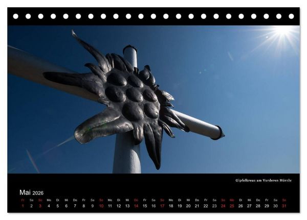 Produktbild: Unterwegs auf dem Maximiliansweg (Tischkalender 2026 DIN A5 quer), CALVENDO Monatskalender