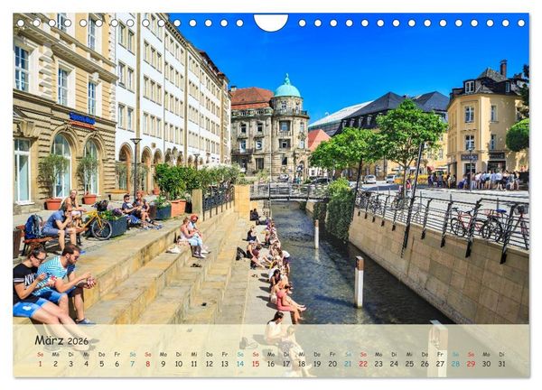 Produktbild: Bayreuth - die Stadt der Musik (Wandkalender 2026 DIN A4 quer), CALVENDO Monatskalender