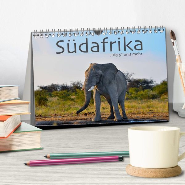 Produktbild: S&uuml;dafrika - Big 5 und mehr (Tischkalender 2026 DIN A5 quer), CALVENDO Monatskalender