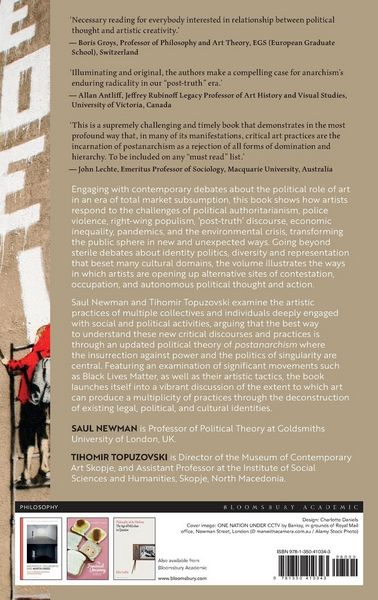 Produktbild: Postanarchism and Critical Art Practices