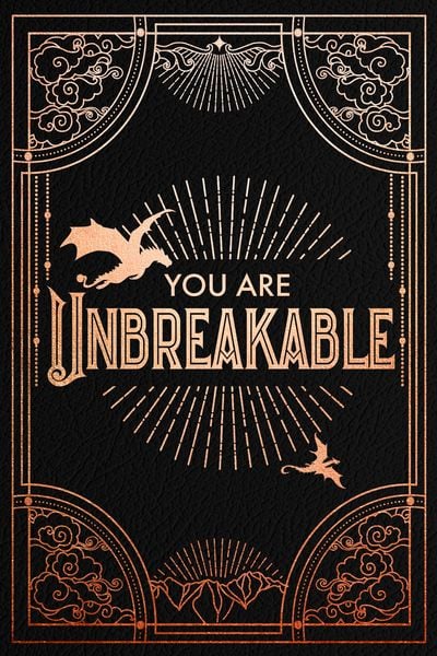 Produktbild: Official Iron Flame Journal: You Are Unbreakable Edition with Lined Pages