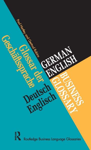 Produktbild: German/English Business Glossary