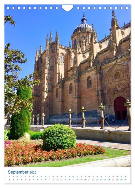 Produktbild: Salamanca. Die goldene Stadt am Tormes (Wandkalender 2026 DIN A4 hoch), CALVENDO Monatskalender