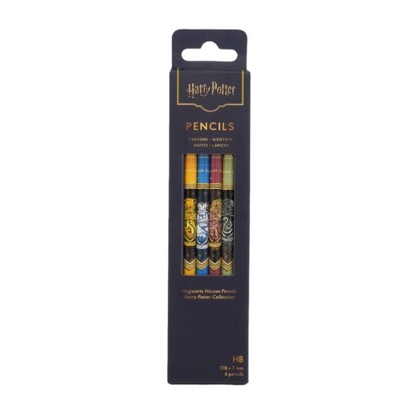 Produktbild: Bleistifte Hogwarts H&auml;user, 4er-Pack