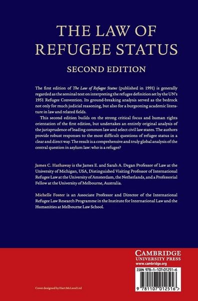 Produktbild: The Law of Refugee Status
