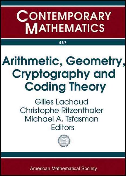 Produktbild: Arithmetic, Geometry, Cryptography and Coding Theory