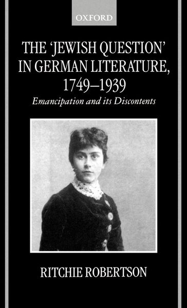 Produktbild: The 'Jewish Question' in German Literature 1749 - 1939