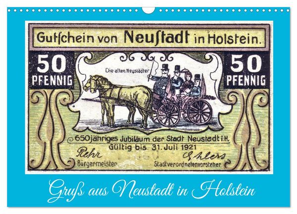 Produktbild: Gru&szlig; aus Neustadt in Holstein (Wandkalender 2026 DIN A3 quer), CALVENDO Monatskalender