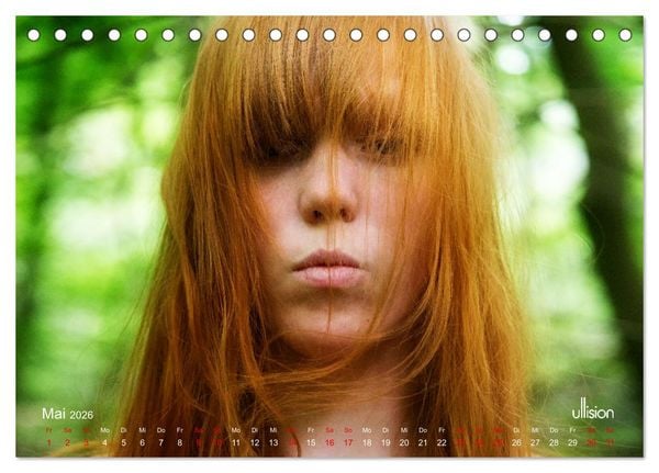 Produktbild: REDHEADS - Portrait aus dem Paradies (Tischkalender 2026 DIN A5 quer), CALVENDO Monatskalender