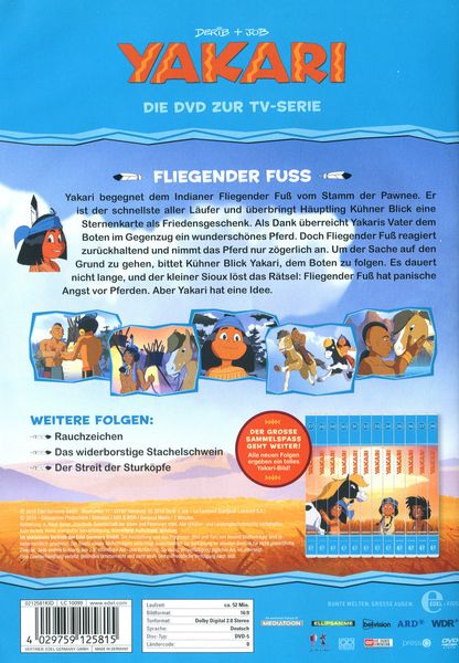 Produktbild: Yakari 34 - Fliegender Fuss - Die DVD zur TV-Serie