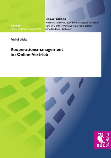 Produktbild: Kooperationsmanagement im Online-Vertrieb