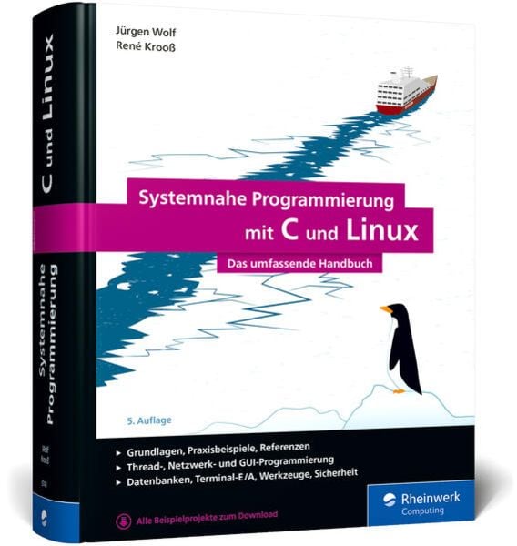 Produktbild: Systemnahe Programmierung mit C und Linux