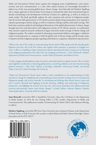 Produktbild: Media and Transnational Climate Justice
