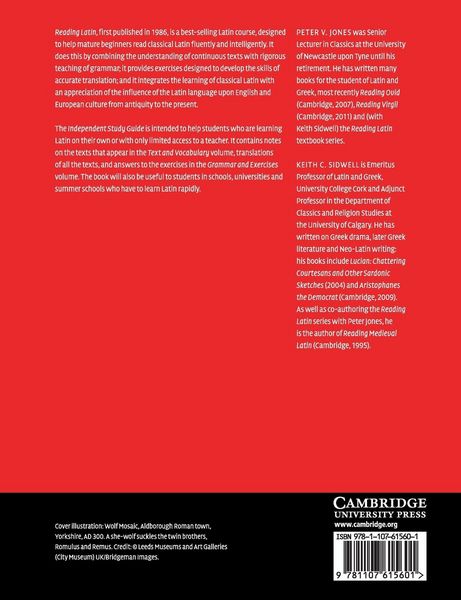 Produktbild: An Independent Study Guide to Reading Latin